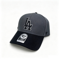 '47 MVP LA Dodgers Grey & Black Two-Tone Cap