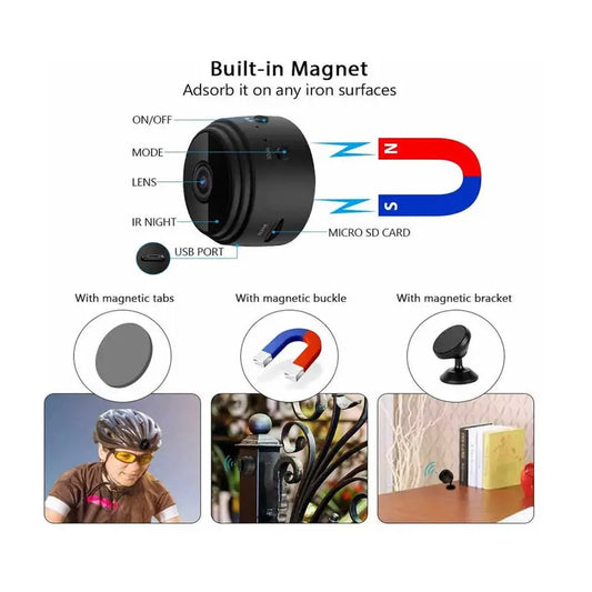 A09 Mini Wi-Fi Camera 1080p HD
