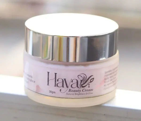 Haya Natural Brightness & Glow Beauty Cream Glowtrends