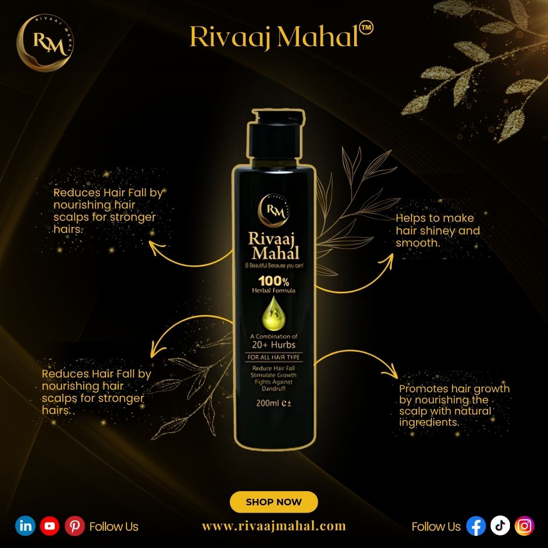 Rivaaj Mahal Hair Oil. Rivaj Mahal