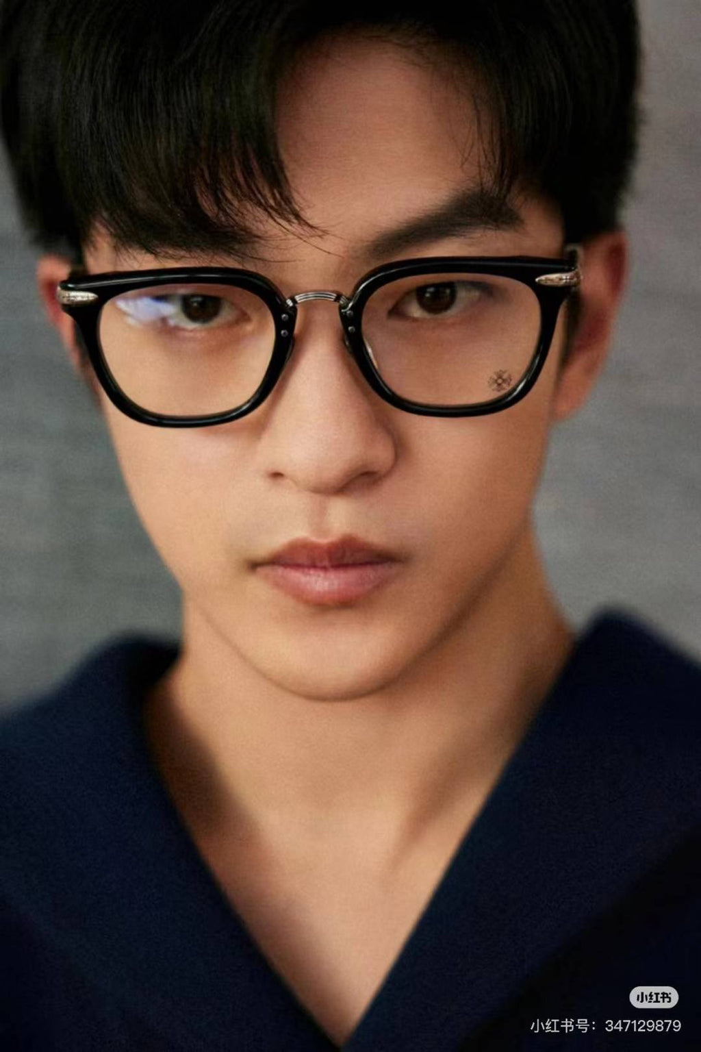 Chrome Hearts glasses with striped two toned temple arms