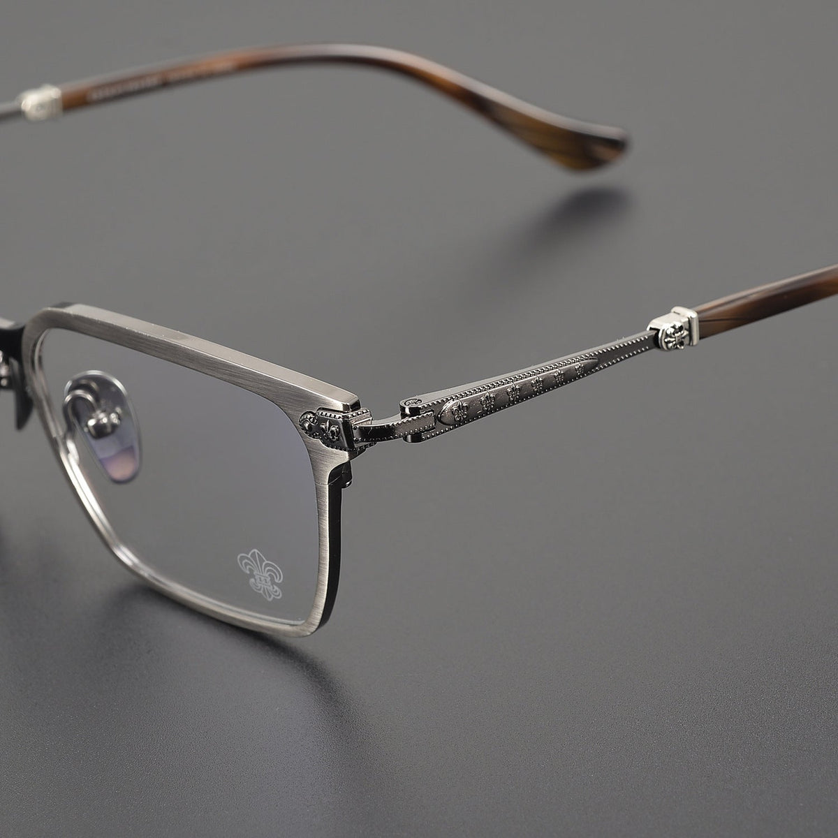 Chrome Hearts Business Narrow Frame Eyeglasses