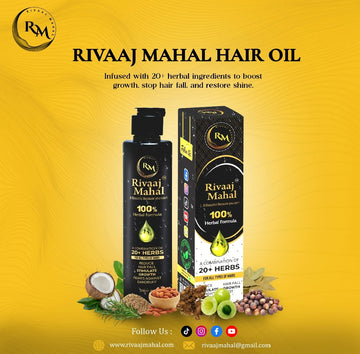 Rivaaj Mahal Hair Oil.