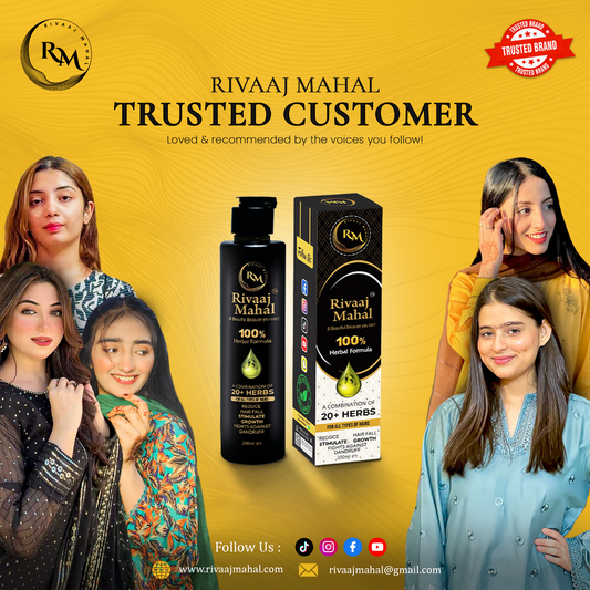 Rivaaj Mahal Hair Oil.
