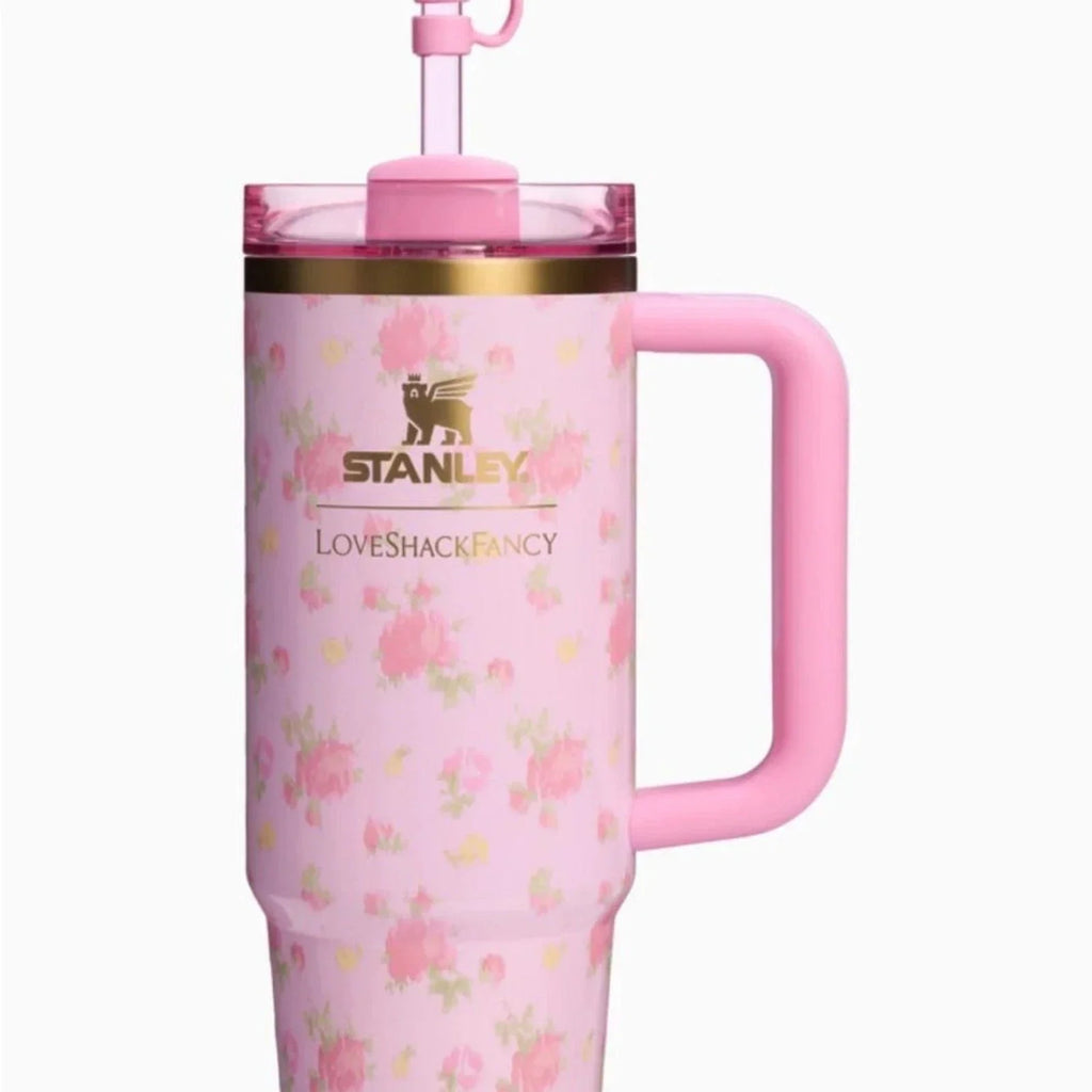 NEW Stanley x LoveShackFancy Ibiza Sunset 40oz Quencher H2.0 FlowState Tumbler