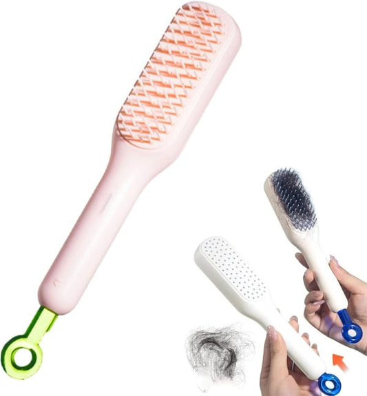 Self Cleaning Hair Comb Glowtrends